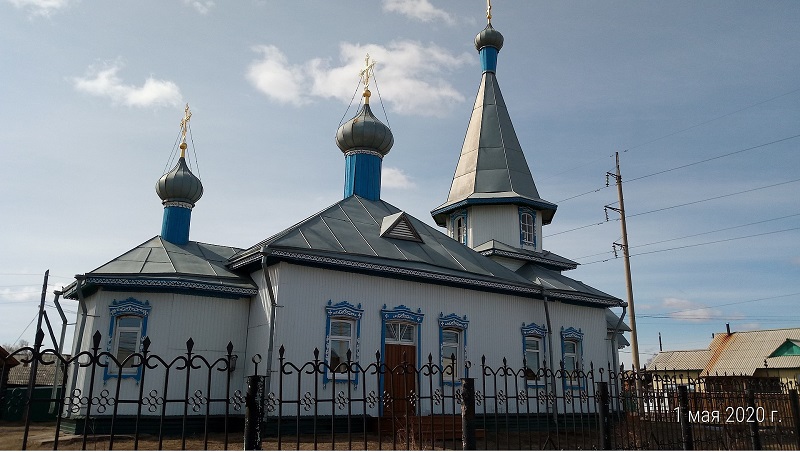 Спасская церковь в с.Сосново-Озёрское.